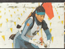 Weltmeister 1987 * ANDRE SEHMISCH * Biathlon * DDR * Original DDR-Autogrammkarte