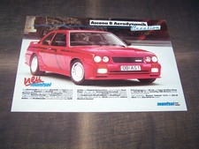 TOPRARITÄT Herrlicher Prospekt Opel Ascona Mantzel Creation 80er Jahre !!!