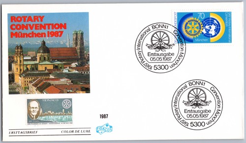 Bund fdc münchen - fdc, 1987