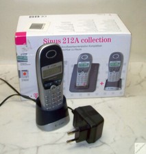 T-Com Sinus 212A Mobilteil mit Ladeschale Dect Telefon _fq