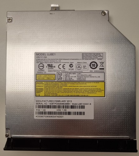 Panasonic uj8e1 dvd sata - panasonic,