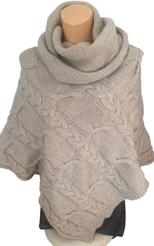 Belmondo poncho wolle dick - belmondo,