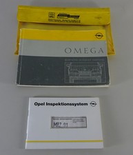 Bordmappe mit Betriebsanleitung / Handbuch Opel Omega A1 Stand 10/1987