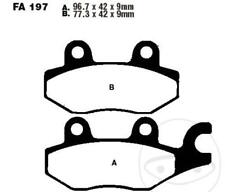 EBC Bremsbeläge SFAC197 für Kymco Yager/Spacer Gand Dink Super Movie Poeple Like