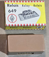 Faller AMS  649 -- Umschalt Relais in OVP, 60er Jahre Spielzeug #DEZ3857