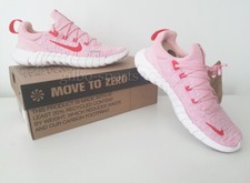 Nike Free Run 5.0 Next Nature White Pink Größe 36 36,5 rot Laufschuh CZ1891 602