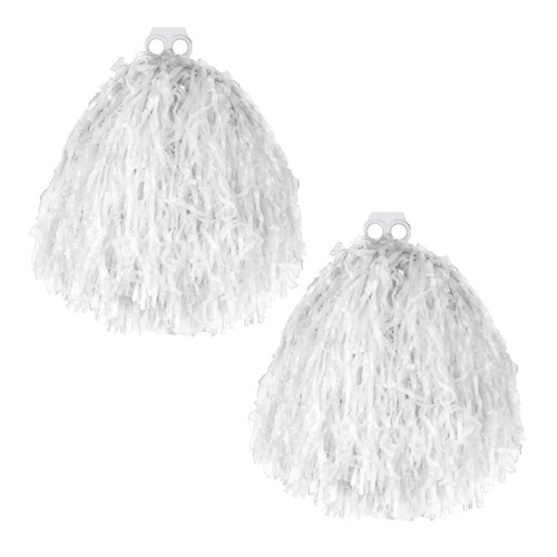 Pompons paar grosse weisse - grosse,
