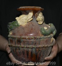 10.8" Old Chinese Tang sancai