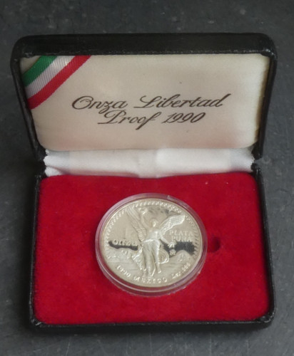 Onza mexiko 1990 libertad - mexiko,,