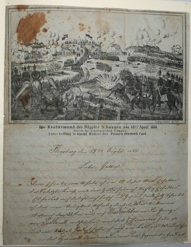 Feldpostbrief mit steindruck - feldpostbrief,