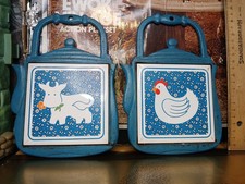 🐔🐮 Deko Fliesen Huhn Kuh