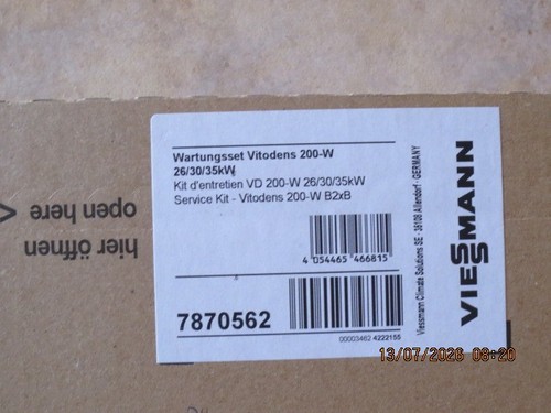 Viessmann wartungsset - wartungsset, zu