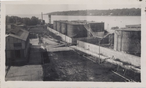 Raffinerie tanks öl - tanks,