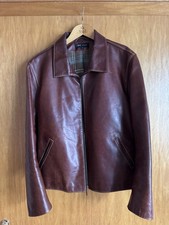 Hack Lederware Pferdelederjacke braun  Größe 50