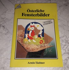 Österliche Fensterbilder Heft + Bastelbogen Deko-Ideen Osterhasen Vögel Frühling