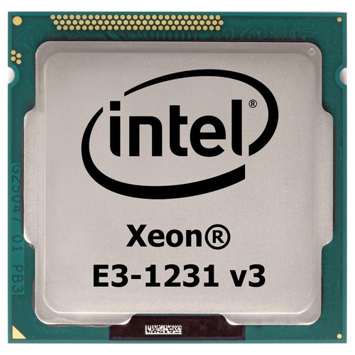Intel xeon 1231 4x - e3-1231, (4x