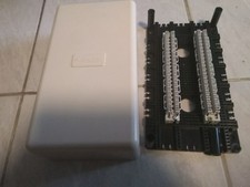 Verteilerkasten Aufputz wie VKK3 VKA2 gebraucht mit 2x LSA Plus Leisten 20DA