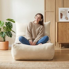 Sitzsack in Raupenform Bean