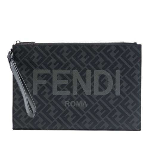 Fendi zucca coated - fendi, canvas