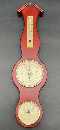 Vintage barometer hygrometer - vintage,