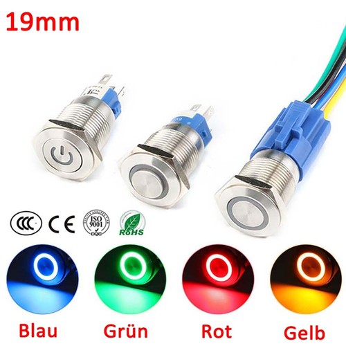 19mm 220v s metall - 6v-220v,