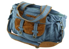 WESTERN-SPEICHER Jeanstasche Schultertasche Sunny Blau