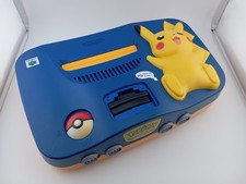 Nintendo 64 N64 Pikachu Edition nur Konsole mit Jumper Pak, Abdeckung fehlt