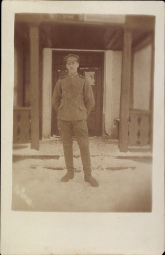 Foto deutscher soldat in - ak,