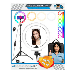 Ringlicht mit Stativ 10 Zoll