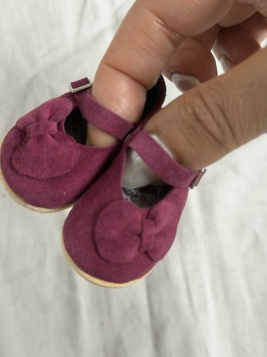 Puppenschuhe aus leder - aus,