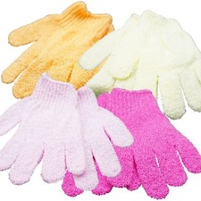 1 Paar Massage Handschuh Duschhandschuh Peelinghandschuh Peeling 