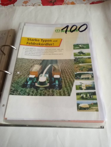 Schlepper prospekt - schlepper,