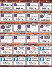Hinweisschild Parken verboten