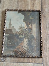 Antik Holz Bilderrahmen Gold