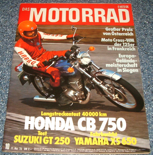Das motorrad honda cb - das,