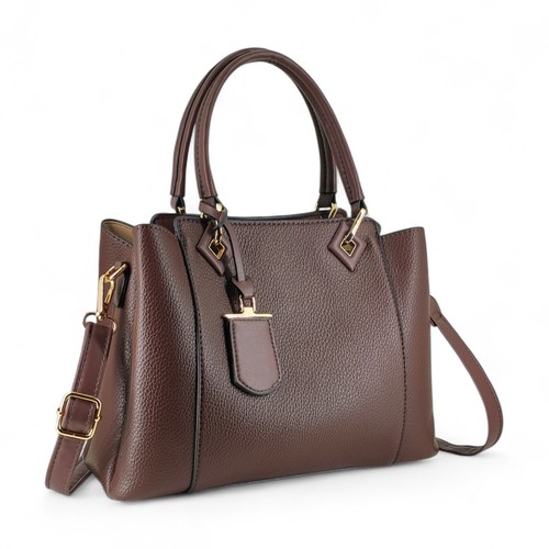 Damen handtasche braun - handtasche,