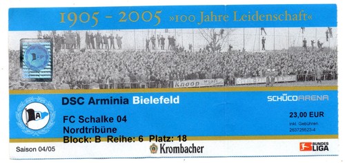 Ticket arminia bielefeld - bl,
