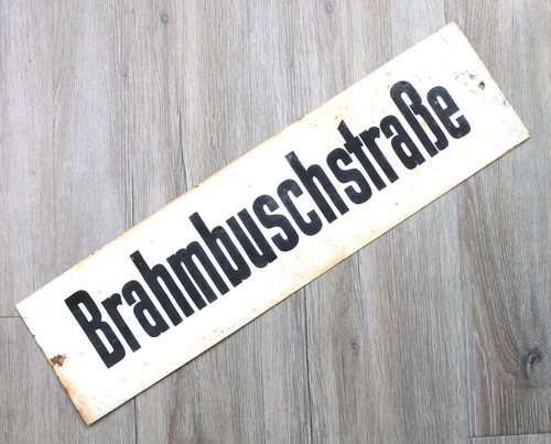 Altes straßenschild original - altes,