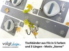 TISCHBAND 18,5 cm Filz STERNE