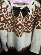 Norweger Pulli Handarbeit