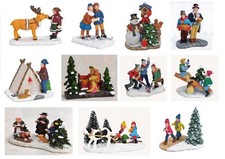 Wurm - Diverse Figuren Höhe 5,0 - 7,0 cm, Weihnachtsdorf