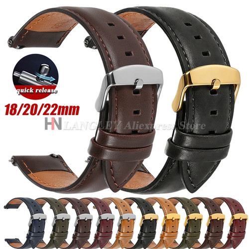 Uhrenarmband leder mm - leder,