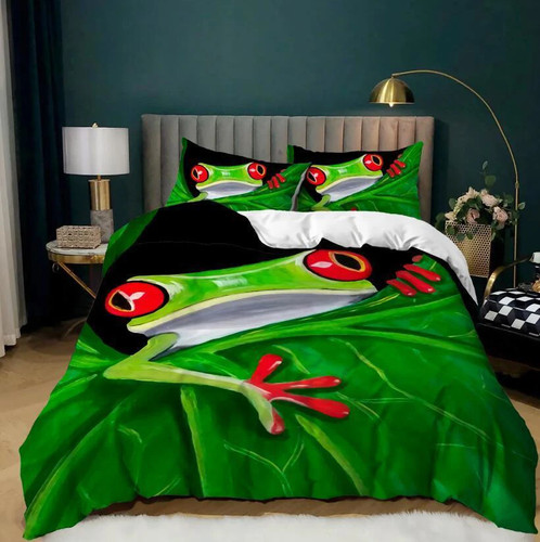 Regenwaldfrosch steppdecke - 2.,