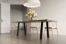 2x TISCHBEINE TISCHGESTELL TISCHKUFEN METALL STAHL TISCHFÜßE INDUSTRIAL TISCH V