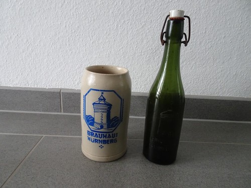 Uralter bierkrug flasche - bierkrug,