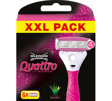 6x Wilkinson Sword Quattro For