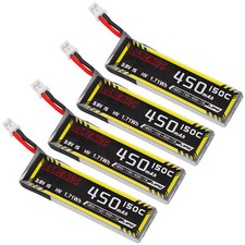 4 Stücke 450mAh 1S HV 3,8 V