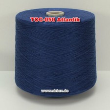 050 Atlantik TVU Ocean  Nm 30/2  Baumwolle Acryl Strickgarn Häkelgarn Garn Kone 
