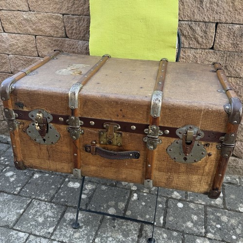 Historischer reisekoffer - historischer, /