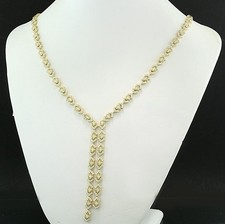 Wert 21.000 Euro Exklusives Brillant-Collier 3,30 carat  750 Gold 31 gramm
